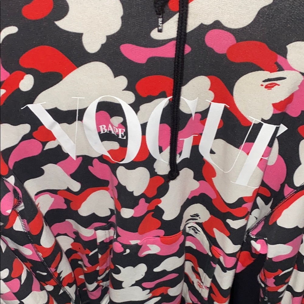 BAPE VOGUE Camo Pullover